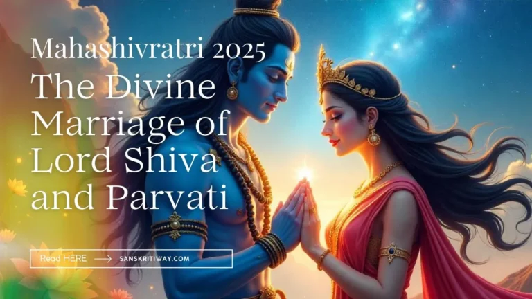 Marriage of Lord Shiva and Parvati